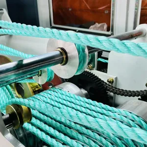 Cnrm Model M44twist En Touw Maken Machine Voor Complete Plastic Pp Pe Flat Garen Monofilament Garen Touw Productielijn