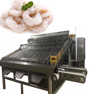 Stainless Steel HACCP automatic prawns skin shelling shrimp peeling machine price