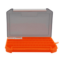 Boîte en plastique rigide monocouche multifonctionnelle étanche pour crochets, leurres et accessoires de pêche