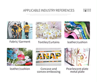 Machine à Gaufrer les Logos de T-Shirts, Presse à Chaud Pneumatique pour Transfert, Imprimante Sublimation, Étiquettes Vêtements Personnalisées