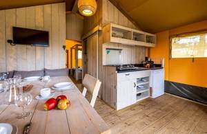 <span class=keywords><strong>Acheter</strong></span> Glamping Safari Tente familiale Safari Camping <span class=keywords><strong>en</strong></span> plein air - Product Image 4