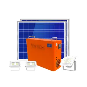 System de energía solar 1kwh, con salida AC Y DC, inversor integrado 500W para system solar