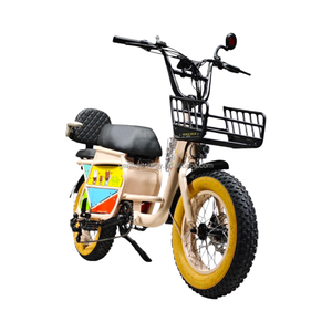 E-Bike élégant 350W parent-enfant avec motifs de dessins animés | Pneus 16 ", freins à disque - Product Image 5