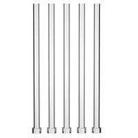 Perno Expulsor Recto 65Mn DIN 1530, Componente de Molde, Diámetro 14/15/16mm, Rectificado CNC para Molde de Inyección de Plástico