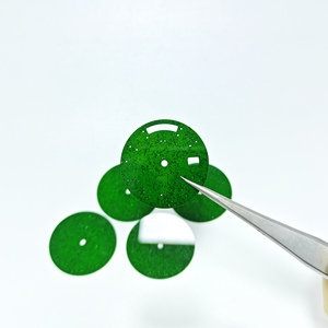 Tùy Chỉnh Tất Cả Các Hình Dạng Vòng Xem Quay Số Các Bộ Phận Tự Nhiên Màu Xanh Lá Cây Đá Sa Thạch Xem Quay Số Cho Tự Chế Quà Tặng Cho Quân Đội Quay Số - Product Image 3