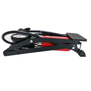 Pompe à pied multifonctionnelle à haute pression pour pneus de voiture et de bicyclette, <span class=keywords><strong>gonfleur</strong></span> de ballon avec manomètre - Product Image 2