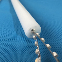 US-N16D plein 360 diffuseur Angle degré Flexible Silicone manchon 16mm diamètre profil pour 5mm PCB largeur néon Led bande