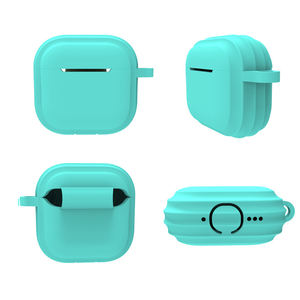 Para <span class=keywords><strong>AirPods</strong></span> 4 Gen Funda de silicona Funda protectora contra caídas Funda protectora de <span class=keywords><strong>carga</strong></span> inalámbrica de silicona suave para <span class=keywords><strong>Airpods</strong></span> 4 2024 - Product Image 3