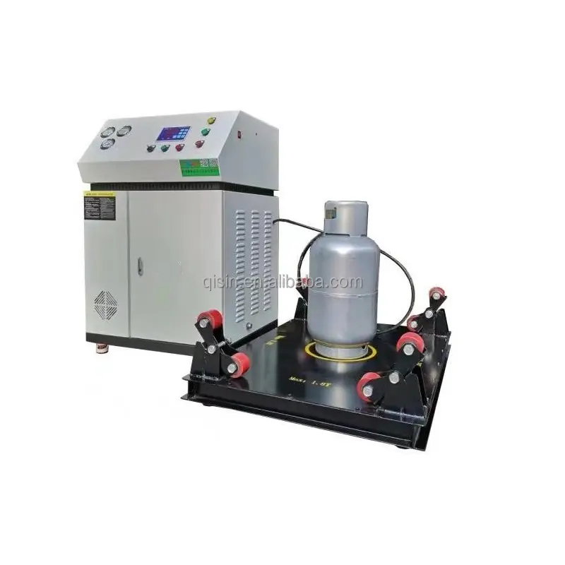 Automatic Refrigerant Cylinder Filling System QSA-R01 (from Ton tank to smaller cylinder)