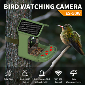 Nuovo Design Monitor <span class=keywords><strong>di</strong></span> <span class=keywords><strong>sorveglianza</strong></span> impermeabile all'aperto Smart Bird Feeder Camera con la macchina fotografica ad energia solare - Product Image 3