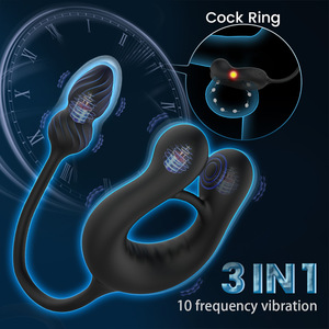 Vibrador Masajeador de Próstata 2 en 1 con Control por APP para Hombres, Anillo Vibrador para Pene, Tapón Anal, Juguete Sexual para Parejas - Product Image 2