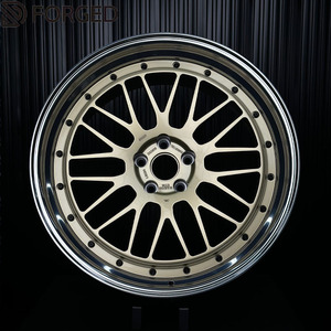 Rueda Personalizada Forjada de Dos Piezas GUDE de 19, 20 y 21 Pulgadas Hecha de T6061 para <span class=keywords><strong>BMW</strong></span> <span class=keywords><strong>M4</strong></span> M5, Audi RS6, Ford Mustang, Mercedes C63S - Product Image 3