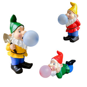 Cartone animato carino in resina nana artigianato stile artificiale <span class=keywords><strong>giardino</strong></span> e decorazione della casa per l'illuminazione di natale decorazioni da <span class=keywords><strong>giardino</strong></span> - Product Image 6