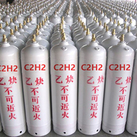 Gaz acétylène C2H2 pour soudage et découpe, approvisionnement en vrac, bouteille de gaz acétylène pour soudage industriel