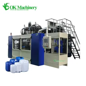 Mesin cetak tiup HDPE botol PP Jerrycan plastik ekstrusi mesin cetak tiup