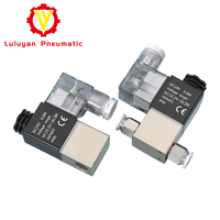 Válvula Solenoide 24V, Válvula Neumática de Aire 12V, Válvula Solenoide Eléctrica 220V AC 110V, Bobina 4V210-08, Válvula de Control Neumática