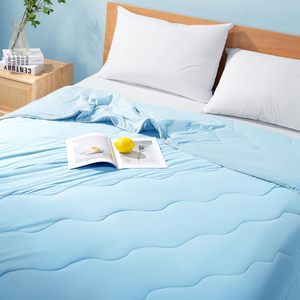 Cooling <strong>Comforter</strong> Queen Size <strong>Cool</strong> <strong>Comforters</strong> for Hot Sleepers Cooling Blanket Breathable <strong>Comforter</strong> Summer Bedding Blue - Product Image 5