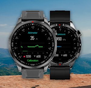 Reloj Inteligente Deportivo DF F7G para Hombre, Monitor de Ritmo Cardíaco, Mapa Fuera de Línea, Altímetro, Barómetro, Monitor de Salud, Resistente al Agua IP68, Control por Voz - Product Image 5