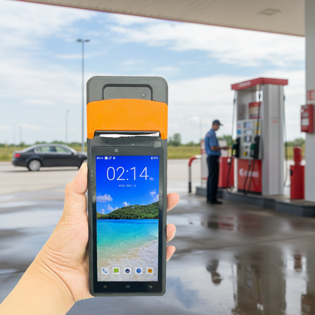 JINGXIN Optional HF LF UHF RFID Module Multi Function ID Card Recognition 5600mAh Battery Payment Settlement Mobile POS Terminal