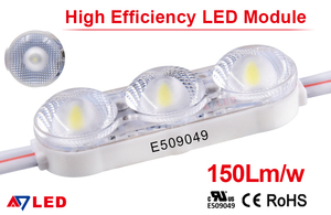 โมดูลไฟ LED กันน้ำ IP67 แบบฉีดขึ้นรูป DC12V 3LEDs 0.72W SMD2835 168LM สำหรับป้ายไฟตัวอักษร - Product Image 4