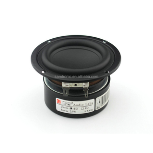 Audio Labs <span class=keywords><strong>Haut</strong></span> <span class=keywords><strong>de</strong></span> gamme 4 ''Inch Full Range Speaker Tweeter Unit Sets Yellow <span class=keywords><strong>Membrane</strong></span> for DIY Home Theater Raw Speaker Driver - Product Image 4