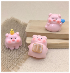 Juguetes <span class=keywords><strong>para</strong></span> Niños, Regalo 2026, Lindas Mini Figuras de Patos y Cerditos Durmiendo, Juguetes de Dibujos Animados <span class=keywords><strong>para</strong></span> Niños, Fabricante, Gran Stock - Product Image 5