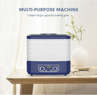 Elektrische Fruit Voedsel Dehydrator Thuis Gebruik Mini Elektrische Fruit Droger Voedsel Dehydrator