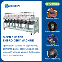 Nouvelle machine à broder 3d pièces de rechange dispositif voir compa 15 aiguilles dahao machine informatique motifs de broderie pour dames costume