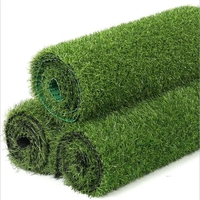 Gazon artificiel d'intérieur naturel, tapis de gazon de 60 mm de hauteur, doux, écologique, imperméable, jardin, cour, terrain de sport, paysage