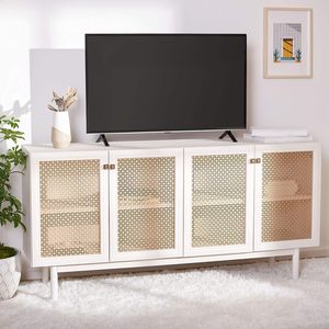 Soporte <span class=keywords><strong>de</strong></span> <span class=keywords><strong>TV</strong></span> para Chimenea <span class=keywords><strong>de</strong></span> Perfil Bajo, Apto para Televisores <span class=keywords><strong>de</strong></span> Más <span class=keywords><strong>de</strong></span> 65 <span class=keywords><strong>Pulgadas</strong></span>, Centro <span class=keywords><strong>de</strong></span> Entretenimiento con Soporte - Product Image 1
