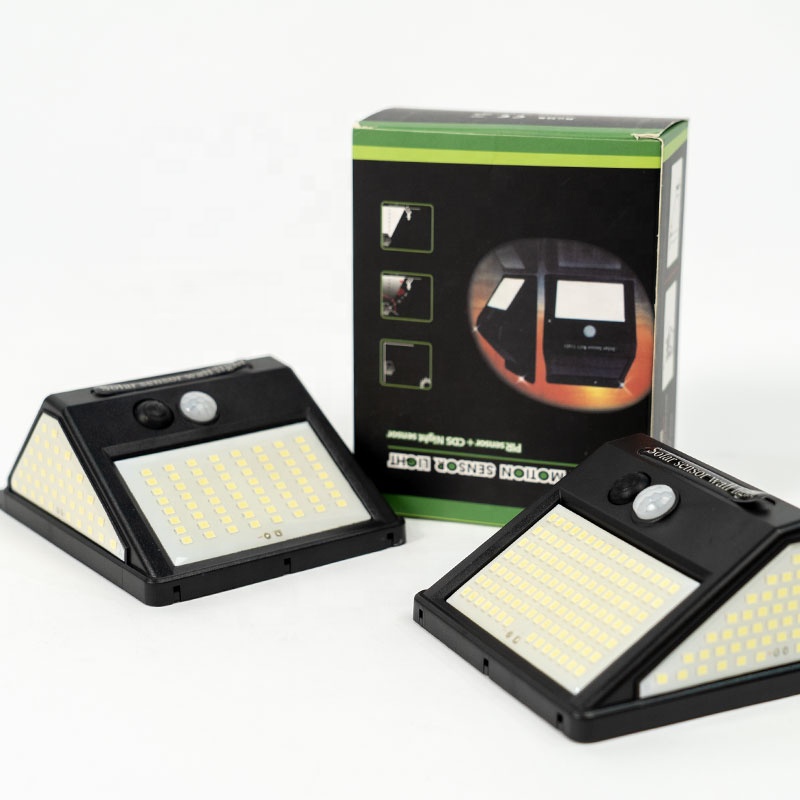 Новейший дизайн наружная Солнечная ножная лампа Встраиваемая Водонепроницаемая квадратная настенная угловая светодиодная лестница шаг сад пейзаж балкон забор свет