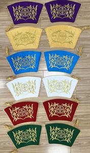 Ensemble de <span class=keywords><strong>7</strong></span> pièces de vêtements liturgiques orthodoxes de luxe, brodés d'or, pour la Liturgie Divine - Product Image 5