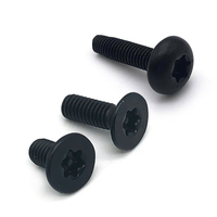Vis à tête cylindrique fraisée Torx à six pans creux en acier inoxydable avec goupille de sécurité Vis antivol Torx étoile avec goupille