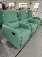 Grande Promotion 2023 : Fauteuil Inclinable Convertible Ergonomique en Cuir PU Confortable, Tissu à Dossier Haut, Manuel, pour Salon