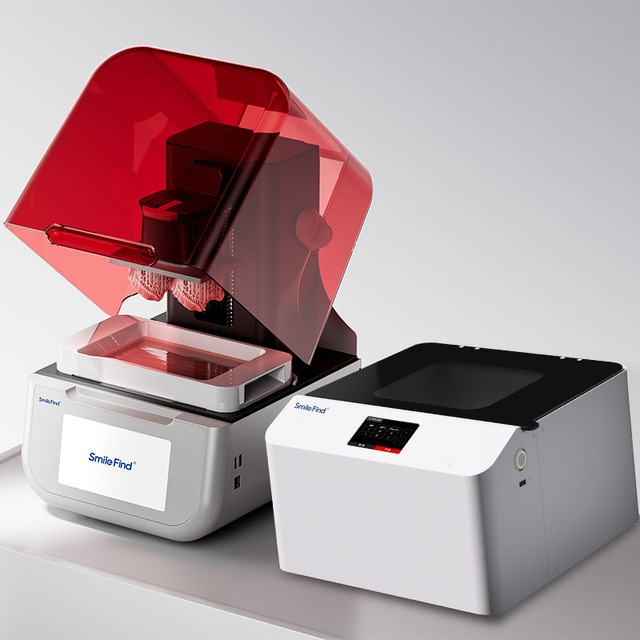 Smile Find Ce High Speed Precision Equipment Dlp Dental Laboratory Resin 3d Printer Machine for Plastic