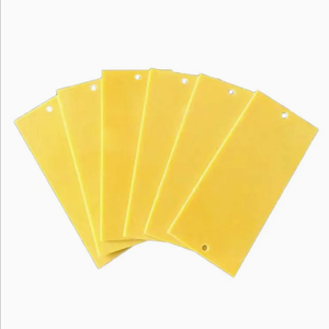 Matériau isolant diélectrique FR4 jaune 3240 pour moteur industriel, panneau isolant personnalisable - Product Image 2