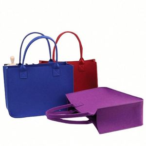 Bolso de Mano de Fieltro para Mujer, Diseño Grande, Nuevo Modelo, Bolso de Hombro Casual, Bolso de Mujer de Calidad - Product Image 2