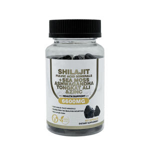 แคปซูลชิลลาจิตแท้จากเทือกเขาหิมาลัย OEM อุดมด้วยแร่ธาตุธรรมชาติและกรดฟุลวิค - Product Image 1