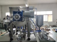Vente directe du fabricant Machine d'emballage automatique à double matériau pour les huiles alimentaires et les sauces avec poche et sacs