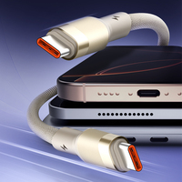 Câble tressé USB Type-C LDNIO LC352c original 65W 2m PVC, câble de charge rapide pour téléphone, ordinateur, jeux, appareil photo
