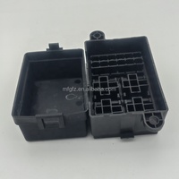Boîte à fusibles automobile 6 voies avec 4 prises de relais noires 12V/24V, module de relais de type insert