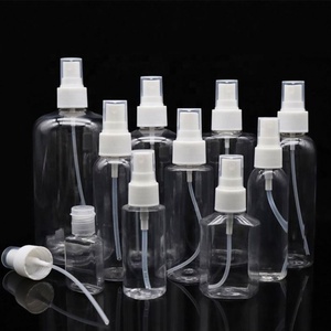 2026 Satisfying 50ml 100ml Small Transparent clear Fine <b>Mist</b> Perfume Plastic Spray <b>Bottles</b> - Product Image 6