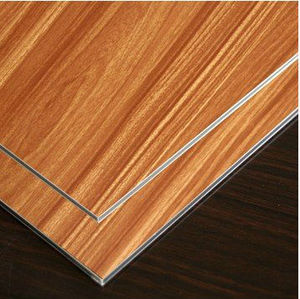 วัสดุคอมโพสิตไม้-อลูมิเนียมสำหรับตกแต่งภายใน/ภายนอก ขนาด 4 มม. สำหรับงานบุผนัง/แผ่นผนัง - Product Image 3