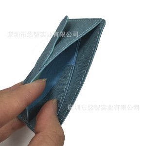 Hot-selling PU leather phone <b>holder</b> and <b>card</b> <b>holder</b>, lazy person's <b>card</b> <b>holder</b> with back sticker, magic lazy bag. - Product Image 5
