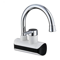 Robinet de lavabo électrique à température réglable, avec cartouche céramique, chauffage instantané, résistant aux hautes températures, en ABS, simple.