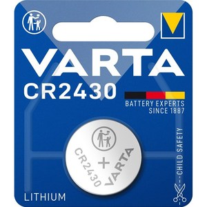 Batería de botón de litio Varta CR2430 de 3V para dispositivos electrónicos - Product Image 1
