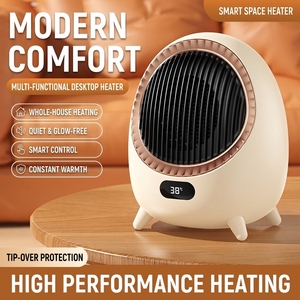 Portable Electric <b>Heater</b> 500W Mini Warm <b>Air</b> <b>Heater</b> Energy Saving Compact Design for Home Office Dormitory Winter Season - Product Image 2