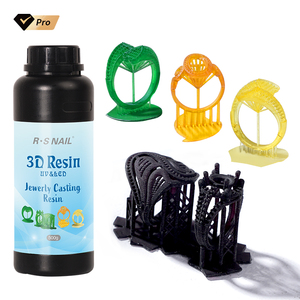 Nhựa đúc trang sức bề mặt nhẵn, cháy sáp cao, dùng được với máy in 3D <span class=keywords><strong>LCD</strong></span>/DLP - Product Image 1