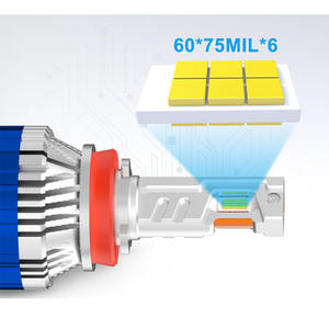 12V 220W Super lumineux Led voiture ampoule 9004 9007 H4 Luces Para Auto H11 Focos 9005 Faro H7 phare Silverado 2500 modèle - Product Image 5