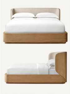 Lits en bois king size avec rangement, queen size, double king size <span class=keywords><strong>160</strong></span> pour un style minimaliste, antique, fantaisie, double style français, lits en bois massif - Product Image 5